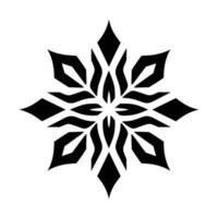 Beautiful Christmas Snowflake vector