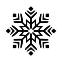 Merry Christmas Snowflake vector