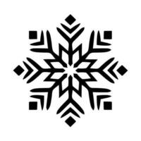 Merry Christmas Snowflake vector