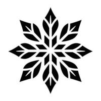 Merry Christmas Snowflake vector
