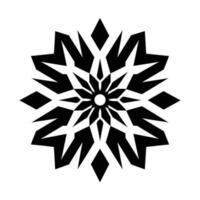 Beautiful Christmas Snowflake vector