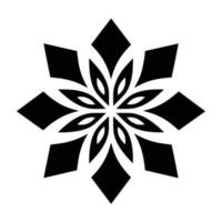 Beautiful Christmas Snowflake vector