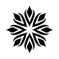 Beautiful Christmas Snowflake vector