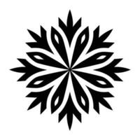 Beautiful Christmas Snowflake vector