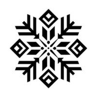 Beautiful Christmas Snowflake vector