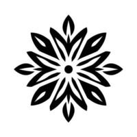 Beautiful Christmas Snowflake vector