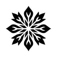 Best Christmas Snowflake vector