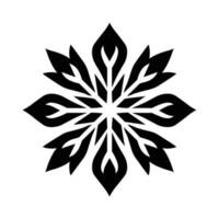 Best Christmas Snowflake vector