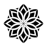 Merry Christmas Snowflake vector