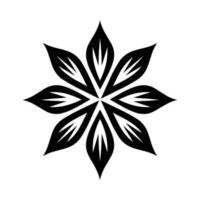 Beautiful Christmas Snowflake vector