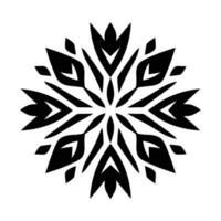 Beautiful Christmas Snowflake vector