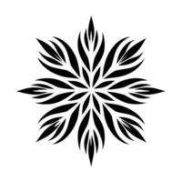 Beautiful Christmas Snowflake vector