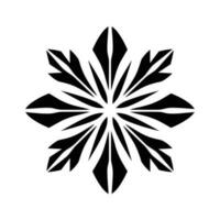 Beautiful Christmas Snowflake vector