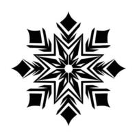 Beautiful Christmas Snowflake vector