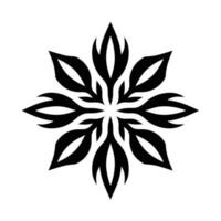 Beautiful Christmas Snowflake vector