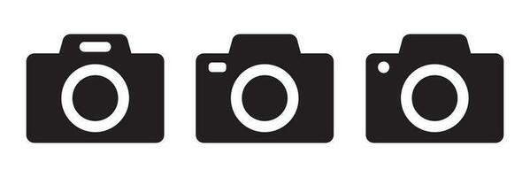 Photo camera vector icon isolated