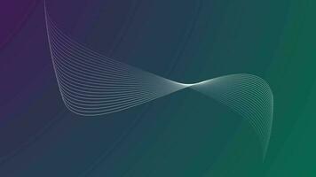 abstract geometric line wave background animation. video