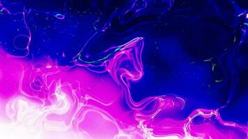 Abstract background of water waves, waves, water ripples, marble, moving colorful liquid paint. Colorful marble liquid waves. video