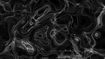 abstrakt Hintergrund von Wasser Wellen, Wellen, Wasser Wellen, Marmor, ziehen um bunt Flüssigkeit malen. bunt Marmor Flüssigkeit Wellen. video