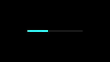 Loading bar downloading bar loading screen pixelated progress animation Loading Transfer Download video