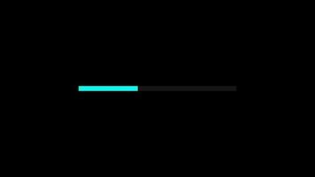 Loading bar downloading bar loading screen pixelated progress animation Loading Transfer Download video