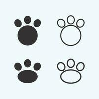 perro logo y icono animal vector ilustración diseño gráfico