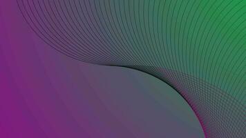 abstract geometric line wave background animation. video