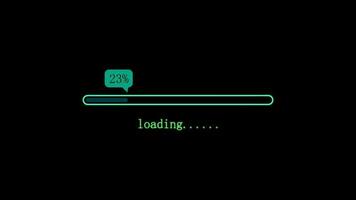 Loading bar downloading barloading screen pixelated progress animation Loading Transfer Download video