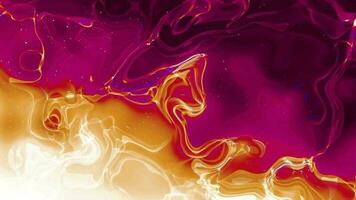 Abstract background of water waves, waves, water ripples, marble, moving colorful liquid paint. Colorful marble liquid waves. video