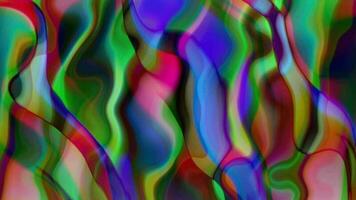 abstrato fundo do água ondas, ondas, água ondulações, mármore, comovente colorida líquido pintar. colorida mármore líquido ondas. video