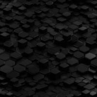 Dark abstract background organic shapes Abstract geometric mosaic seamless pattern created with technology photo