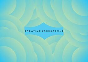 circle cloud blue background design gradient color vector