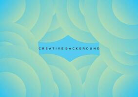 circle cloud blue background design gradient color vector