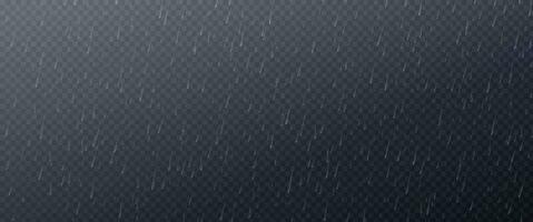 Vector rain effect and drop water texture weather