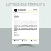 professional, Modern, Latterhead, Pad Design vector