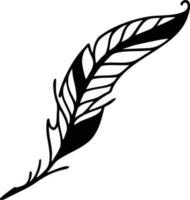 Feather icon symbol isolated vector image. Illustration of the feather bird writing drawing icon image design EPS 10