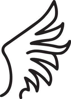 Feather icon symbol isolated vector image. Illustration of the feather bird writing drawing icon image design EPS 10