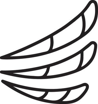 Feather icon symbol isolated vector image. Illustration of the feather bird writing drawing icon image design EPS 10