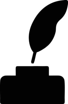 Feather icon symbol isolated vector image. Illustration of the feather bird writing drawing icon image design EPS 10