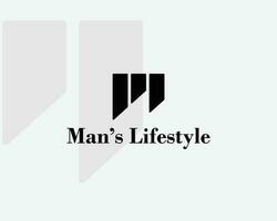 moderno creativo letra metro forma hombre Moda empresa logo vector