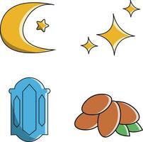 Ramadan kareem islamic design decoration element.For design decoration.Illustration Vector