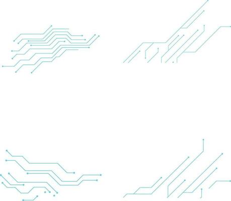 Tech Circuit board pattern for decoration design and illustration.