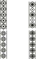 Core islamic frame set.For design decoration, Vector design illustration.