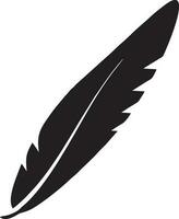 Feather icon symbol isolated vector image. Illustration of the feather bird writing drawing icon image design EPS 10