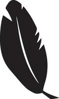 Feather icon symbol isolated vector image. Illustration of the feather bird writing drawing icon image design EPS 10