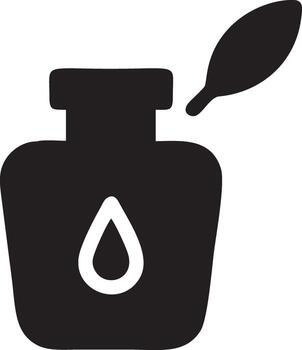 Feather icon symbol isolated vector image. Illustration of the feather bird writing drawing icon image design EPS 10