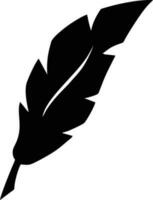 Feather icon symbol isolated vector image. Illustration of the feather bird writing drawing icon image design EPS 10