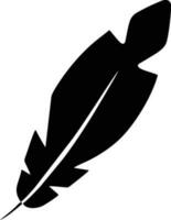 Feather icon symbol isolated vector image. Illustration of the feather bird writing drawing icon image design EPS 10