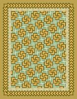 Decorative modern pattern, repeat pattern, seamless pattern vector
