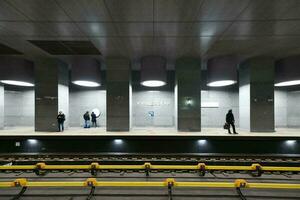 kuntsevskaya metro estación - Moscú, Rusia foto